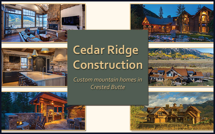 CEDAR RIDGE CONSTRUCTION