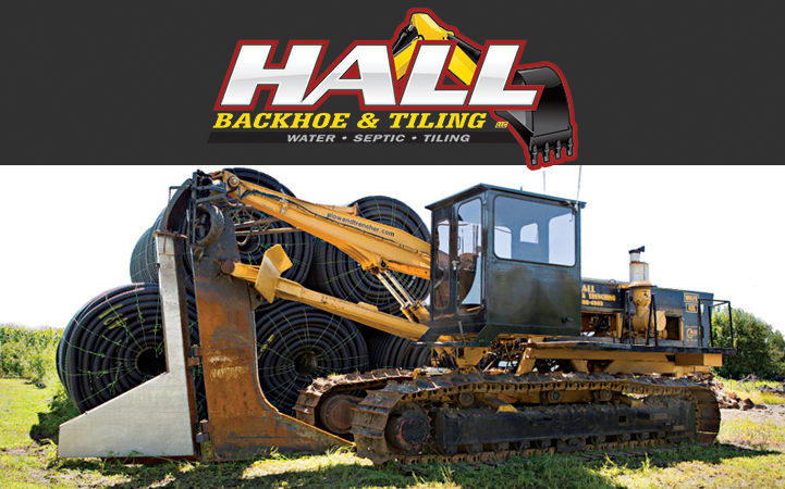HALL BACKHOE & TILING