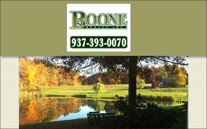 SUE BOONE REALTY, INC - Local REAL ESTATE in Hillsboro, OH