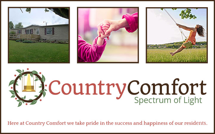 COUNTRY COMFORT SPECTRUM OF LIGHT