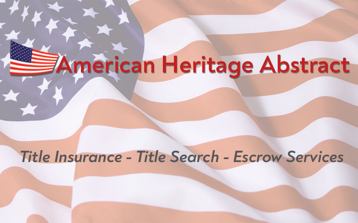 AMERICAN HERITAGE ABSTRACT COMPANY INC