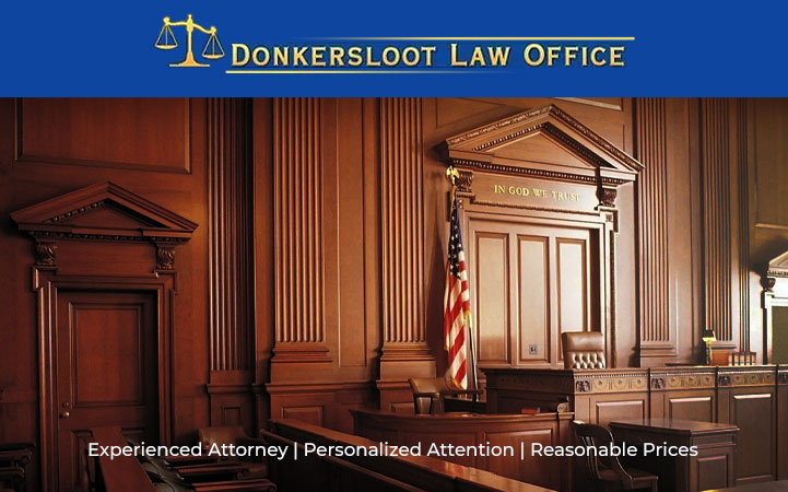 JAMES A DONKERSLOOT ATTORNEY AT LAW