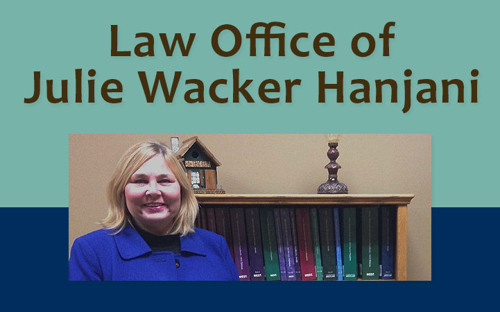 JULIE WACKER HANJANI - ATTORNEY AT LAW