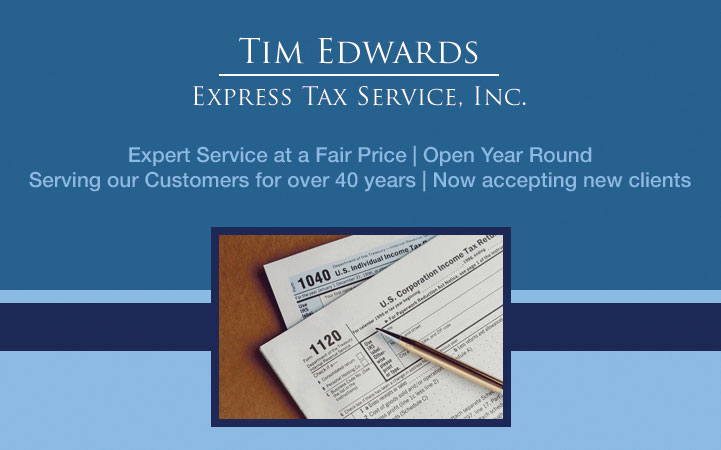 TIM EDWARDS EXPRESS TAX SERVICE, INC.