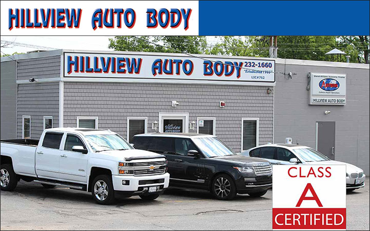 HILLVIEW AUTO BODY INC in Johnston, RI