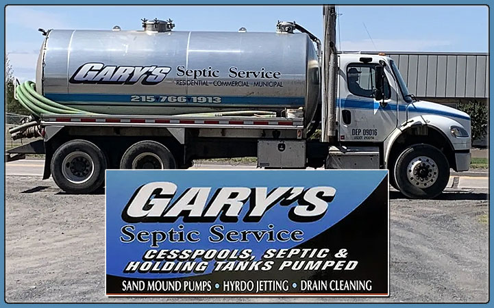 GARY'S SEPTIC SERVICE, INC - Local SEPTIC TANKS & SYSTEMS: CLEANING & REPAIRING in Pipersville, PA