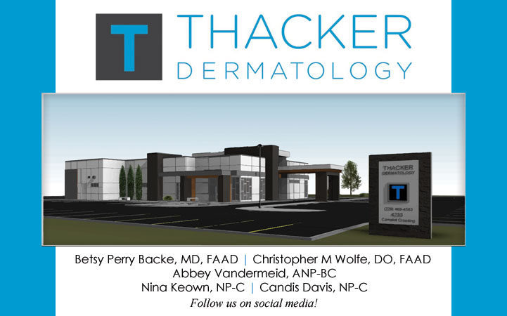 THACKER DERMATOLOGY - BETSY PERRY BACKE, MD