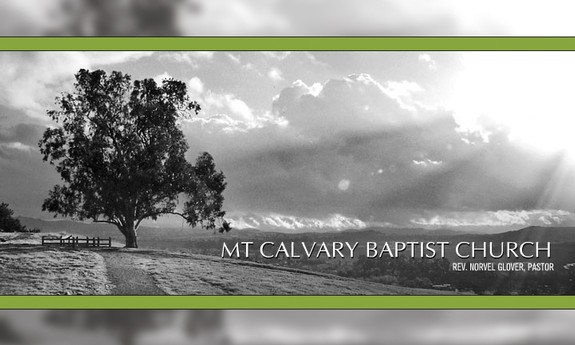 MT. CALVARY BAPTIST CHURCH