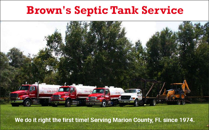 BROWN'S SEPTIC TANK SERVICE