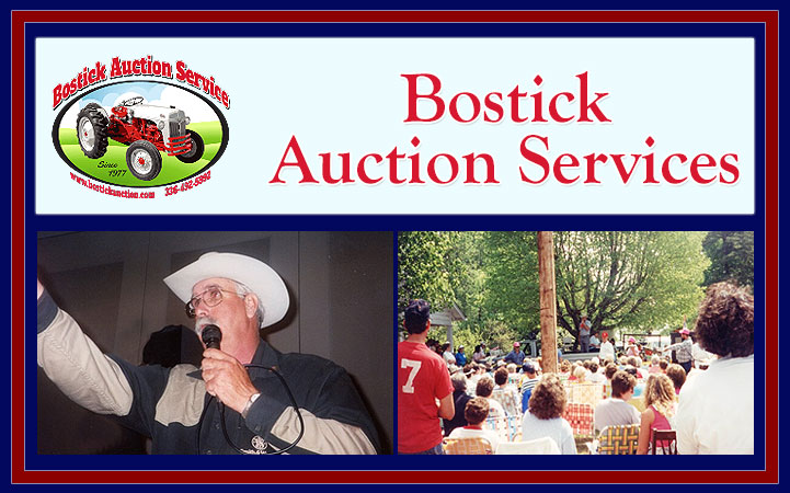 BOSTICK AUCTION SERVICE - Local AUCTIONEERS in Mocksville, NC