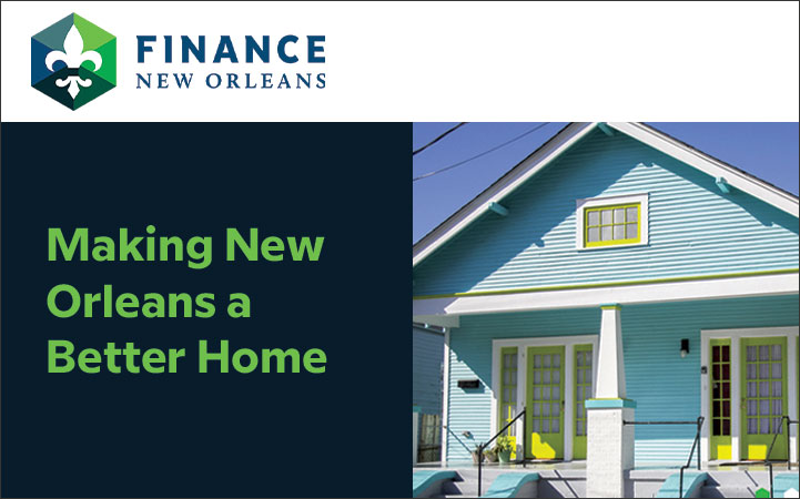 THE FINANCE AUTHORITY OF NEW ORLEANS