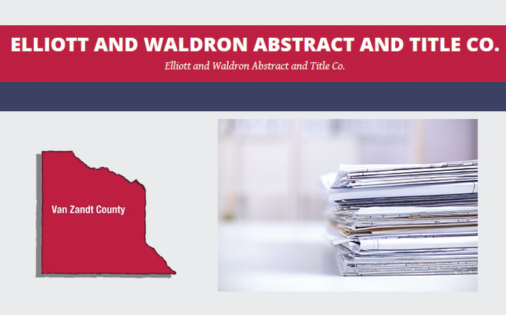 ELLIOTT & WALDRON ABSTRACT & TITLE CO.