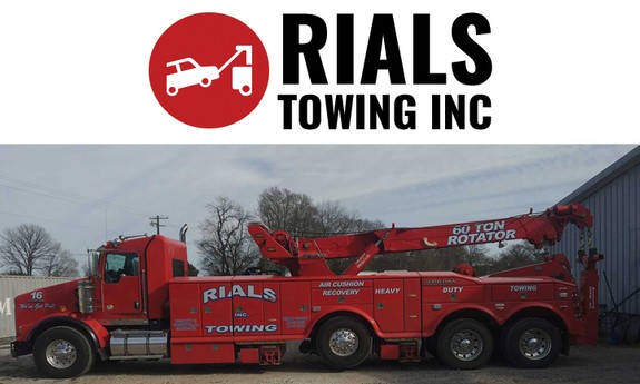 RIALS TOWING INC in Greenwood, LA