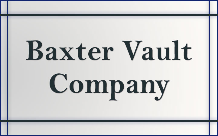 BAXTER VAULT COMPANY