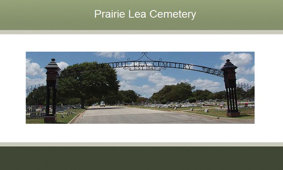 PRAIRIE LEA CEMETERY