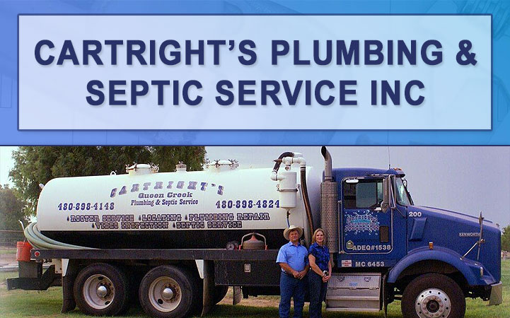 CARTRIGHT'S PLUMBING & SEPTIC SERVICE INC in San Tan Valley, AZ