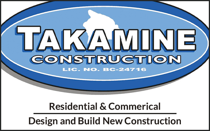TAKAMINE CONSTRUCTION, INC.