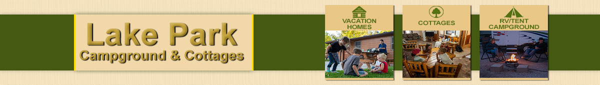 View LAKE PARK CAMPGROUND AND COTTAGES details