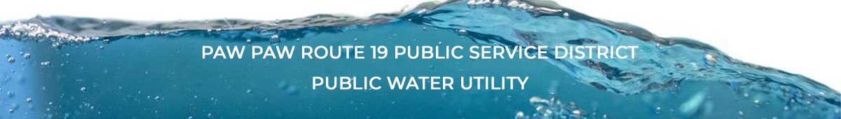 View PAW PAW ROUTE 19 PUBLIC SERVICE DISTRICT details