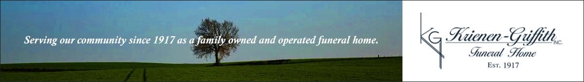 View KRIENEN-GRIFFITH FUNERAL HOME details
