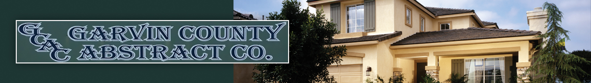 View GARVIN COUNTY ABSTRACT COMPANY details