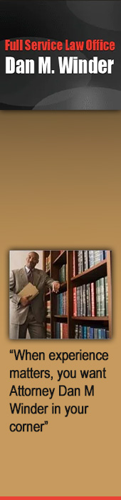 LAW OFFICE OF DAN M WINDER