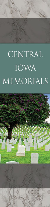CENTRAL IOWA MEMORIALS
