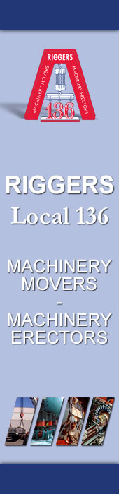 MACHINERY MOVERS, RIGGERS & MACHINERY ERECTORS