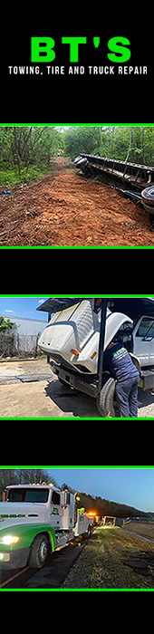 BT'S TOWING, TIRE AND TRUCK REPAIR