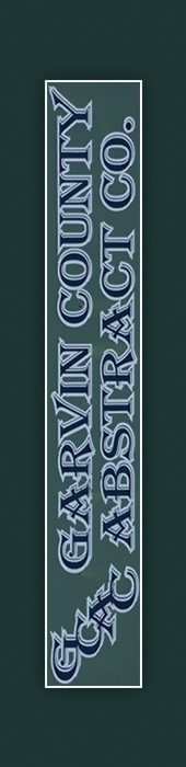 GARVIN COUNTY ABSTRACT COMPANY