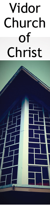 VIDOR CHURCH OF CHRIST