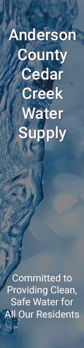ANDERSON COUNTY CEDAR CREEK WATER SUPPLY