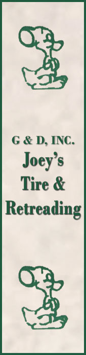 G & D, INC. - JOEY'S TIRE & RETREADING